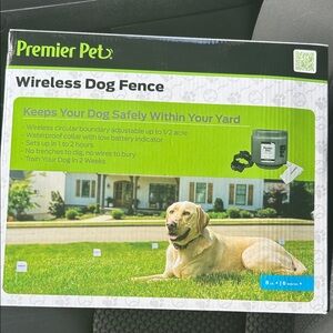 Premier Pet Wireless Dog Fence - Black and Green